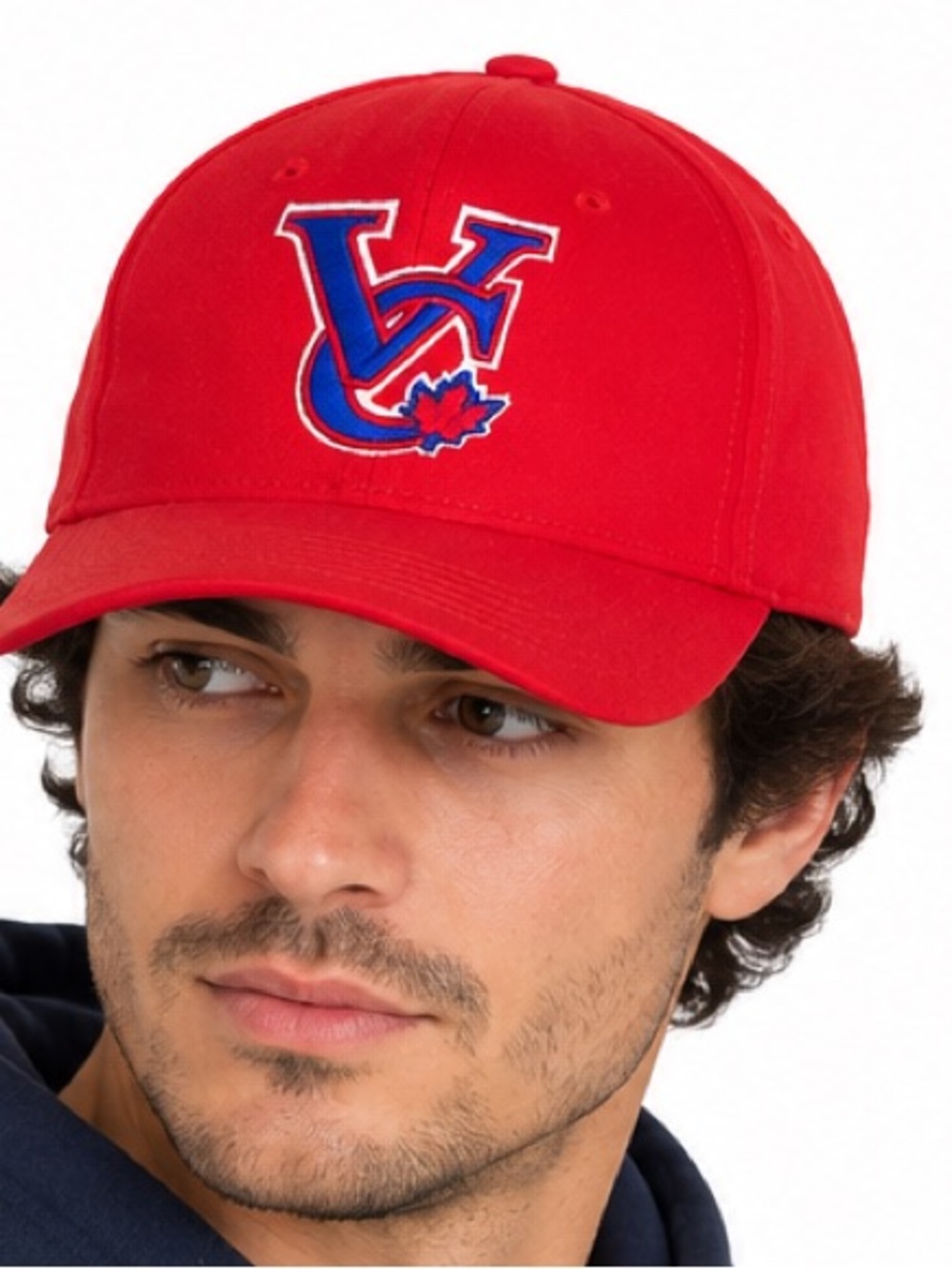 Vancouver Canucks New Era Snapback Hat Red Vintage Logo NHL NWT M/L